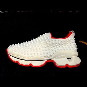 Sale🎉 Christian Louboutin Spiked Sneakers. Size 8.5